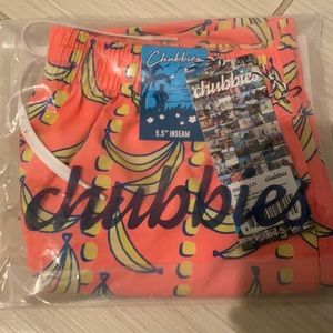Chubbies 5.5 inseam trunks large brand new